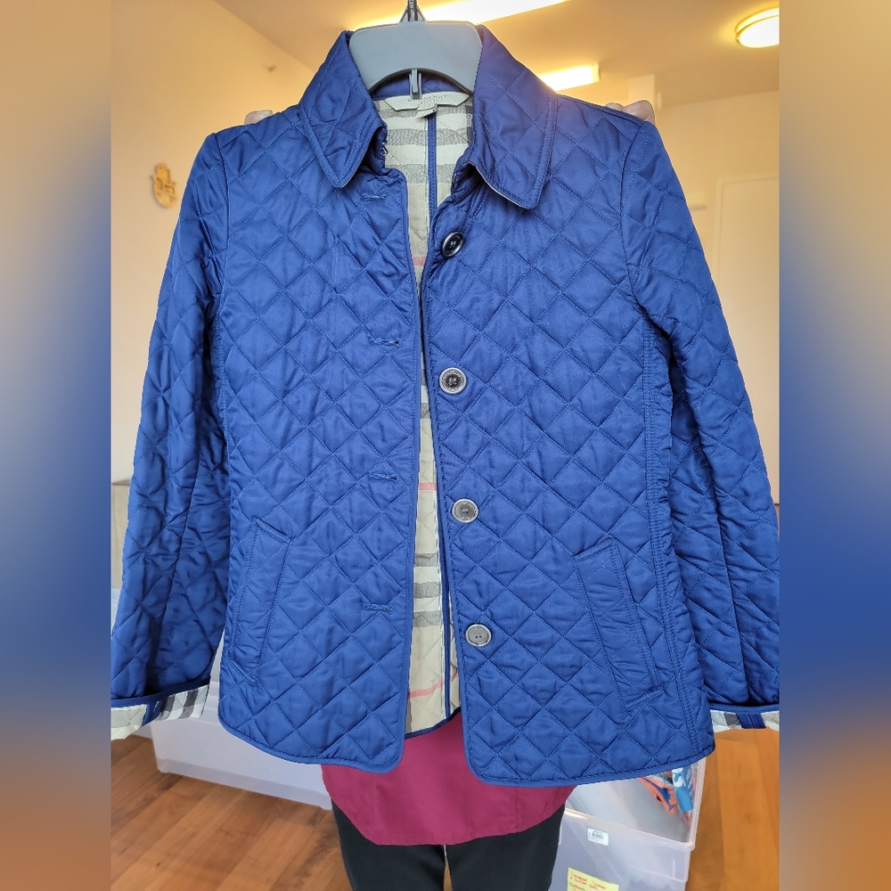 Burberry Brit Utility Jacket, Blue, XS